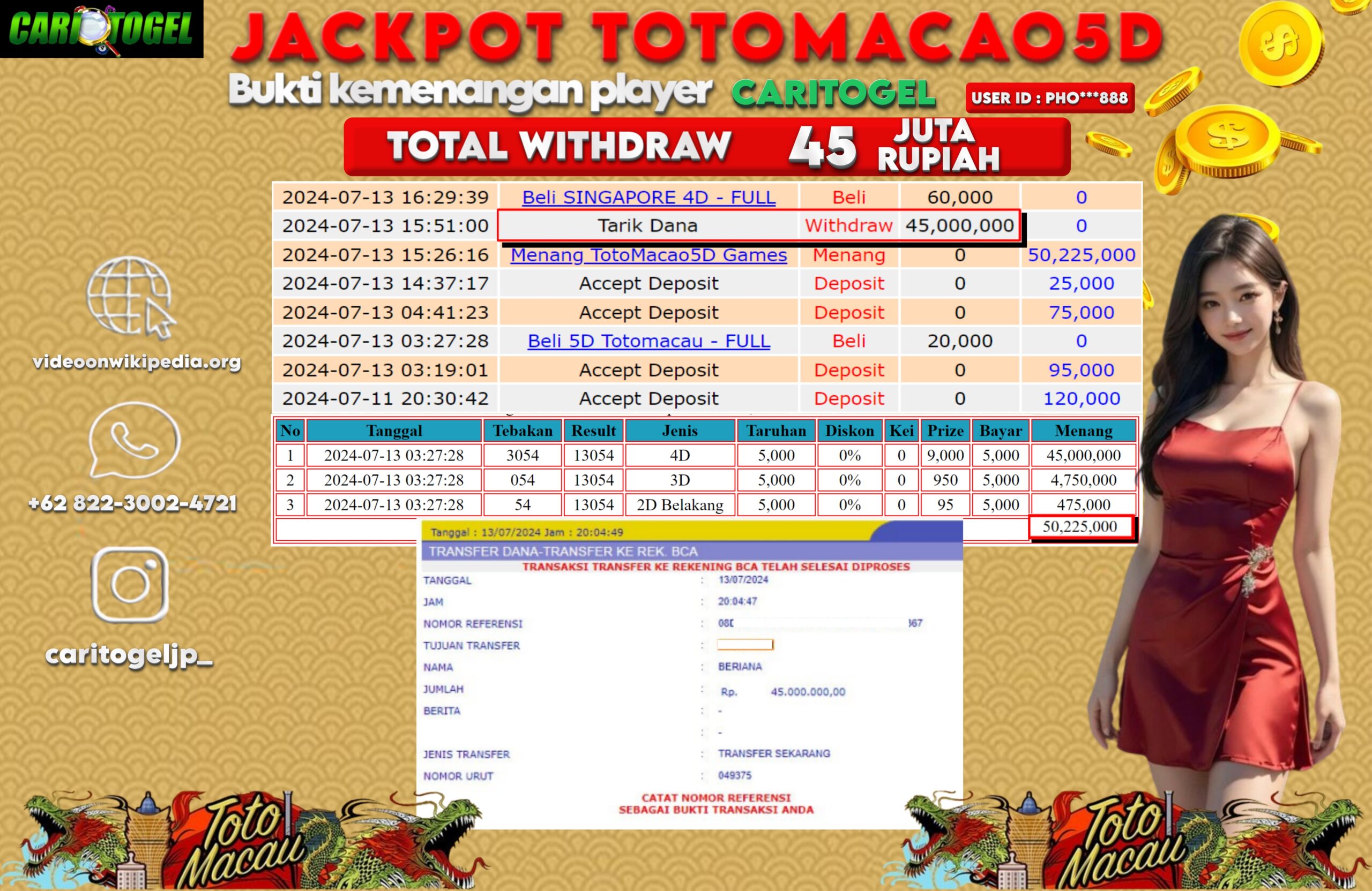 Prediksi Caritogel Situs Toto Togel Online